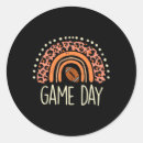 Search for football game day stickers Quarterback