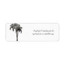 Search for orange black return address labels Background