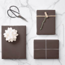 Search for earth tone wrapping paper Chocolate