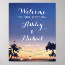Search for sunset wedding posters Beach