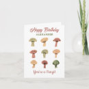 Search for fungi birthday cards Nature
