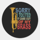 Search for saxophone stickers Brass