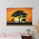 Search for african sunset art Savanna