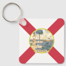 Search for sunshine state key rings Florida state flag