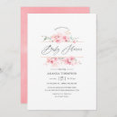 Search for pink cherry blossom baby shower invitations Sakura