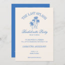 Search for last splash hens party invitations Blue