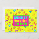 Search for summer vacation invitations Pool party