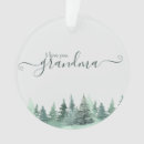Search for i love you christmas tree decorations Grandma