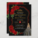 Search for red dress quinceanera invitations Mis quince anos