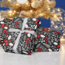 Search for red black and white wrapping paper Modern