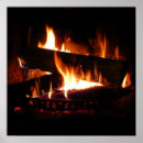 Search for fireplace posters Flames