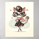 Search for cat with glasses posters Kitty