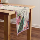 Search for peacock table runners Green