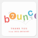 Search for bounce house thank you stickers For kids