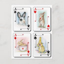 Search for four postcards Rabbit