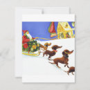 Search for watercolor santa cards Sleigh