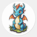 Search for friendly dragon stickers Cartoon