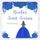 Search for princess sweet sixteen stickers Birthday party