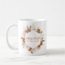 Search for bright floral coffee mugs Merry and bright