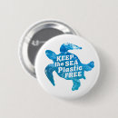 Search for plastic badges Save the turtles