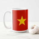 Search for vietnam flag mugs Red