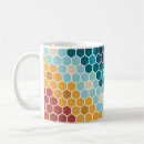 Search for hexagon pattern mugs Mosaic