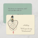 Search for country wedding bridesmaid cards Cute