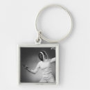 Search for fences key rings Black and white
