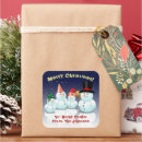 Search for funny snowmen stickers Merry christmas
