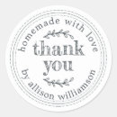 Search for kraft thank you stickers Handmade