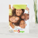 Search for modern typography christmas cards Bright