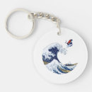 Search for great wave kanagawa key rings Retro