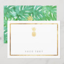 Search for golden pineapple invitations Tropical