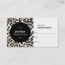 Search for leopard business stationery Beauty salon