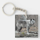 Search for grey wolf key rings Canine