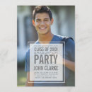 Search for male graduation invitations High school