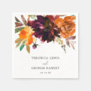 Search for fall wedding napkins Terracotta