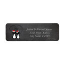 Search for chalkboard return address labels Elegant