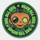 Search for hear no evil see no evil speak no evil stickers Cute