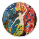 Search for mermaid knobs and pulls Ceramic