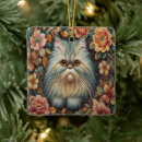 Search for persian cat christmas tree decorations Flowers