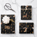 Search for wolf wrapping paper Night