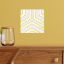 Search for metallic gold foil posters Geometric