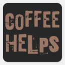 Search for funny coffee lover stickers Vintage