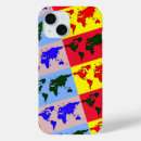 Search for continents iphone cases Map