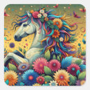 Search for whimsical horse stickers Colourful