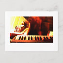 Search for music keyboard postcards Black