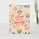 Search for eat drink and be merry cards Festive