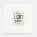 Search for christian christmas napkins Jesus