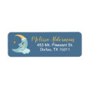 Search for nursery return address labels Blue